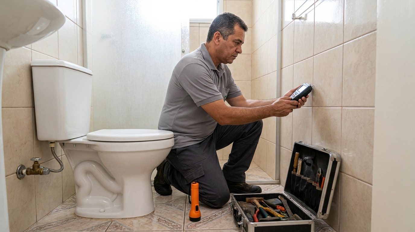 Conserto de vazamento em Uberaba‑MG